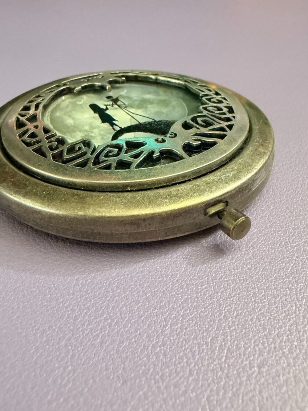 Disney Nightmare Before Christmas Tim Burton Compact Mirror from Torrid - Picture 4 of 8